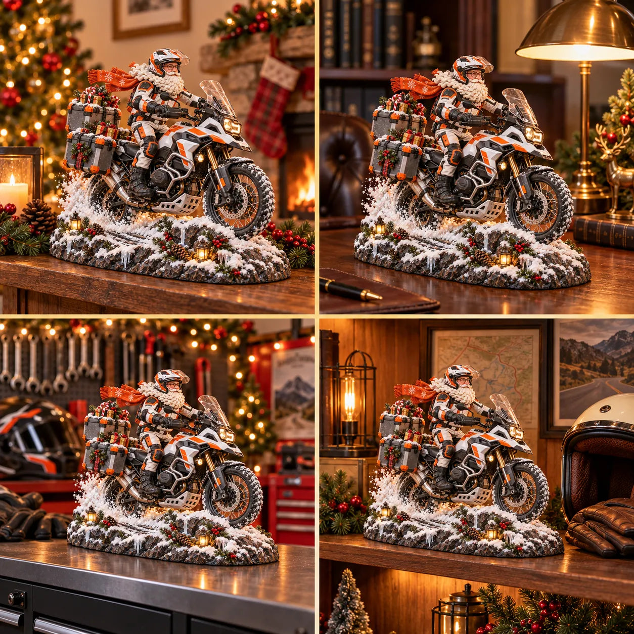 🏍️🎅 Santa’s Ride Home – Christmas Motorcycle Keepsake Collection💨 - image 7