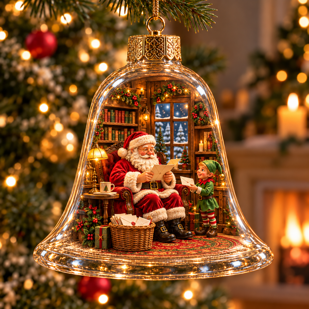 2026 Christmas Wonderland Bell Ornaments - image 16