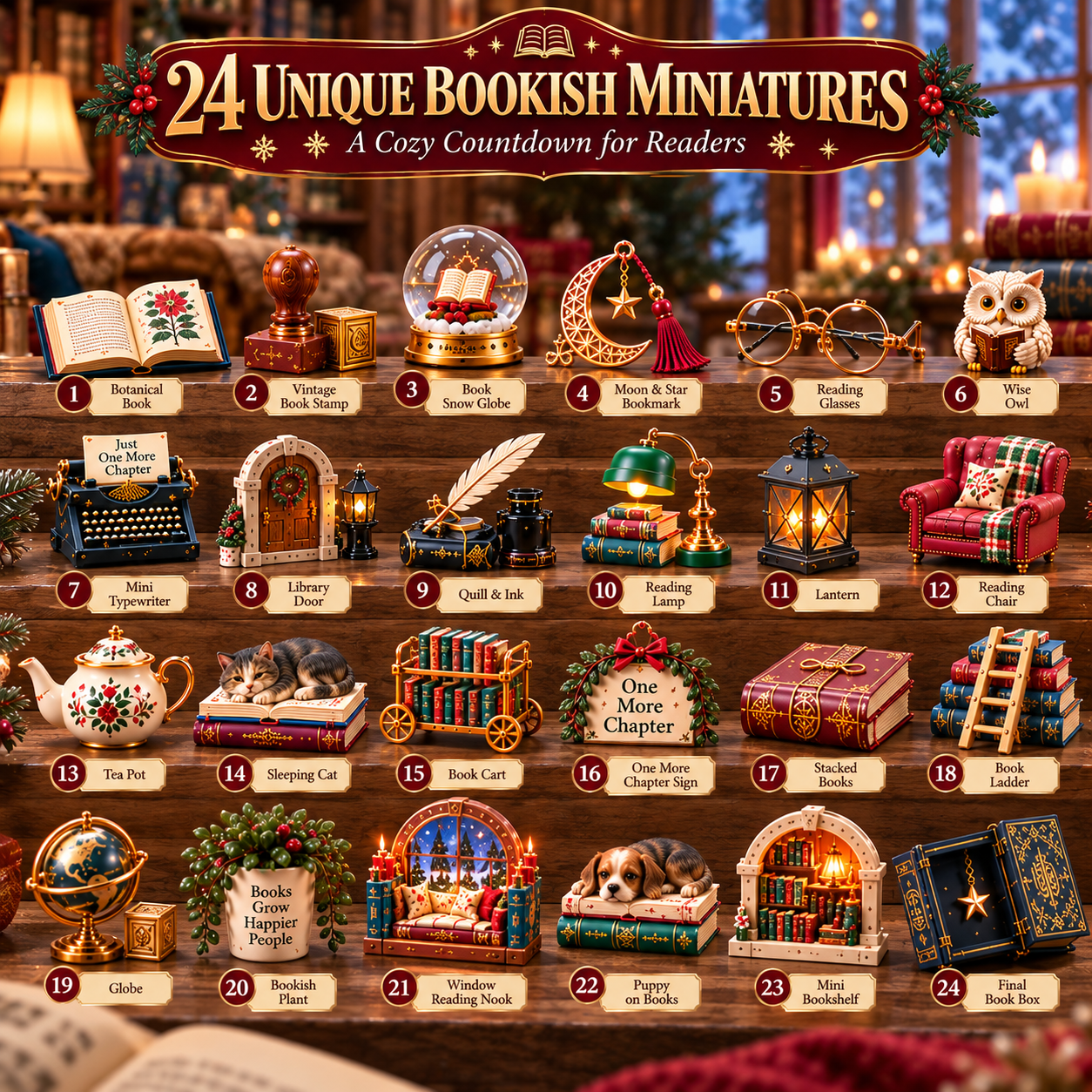 24 Nights of Bookish Joy — A Cozy Countdown for Readers - image 2