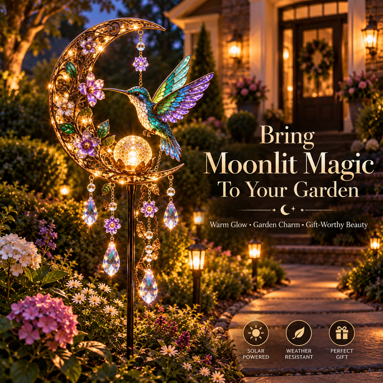 Cross & Lily Solar Garden Light™ | Christian Faith Garden Stake ✝️✨ - image 7