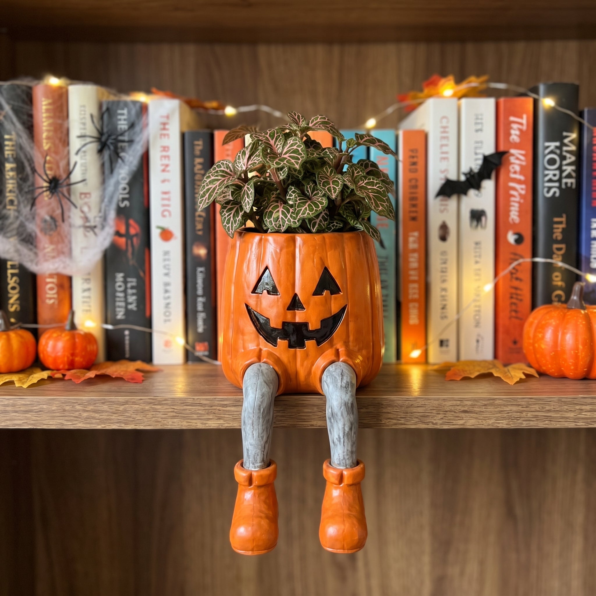 Pumpkin planter