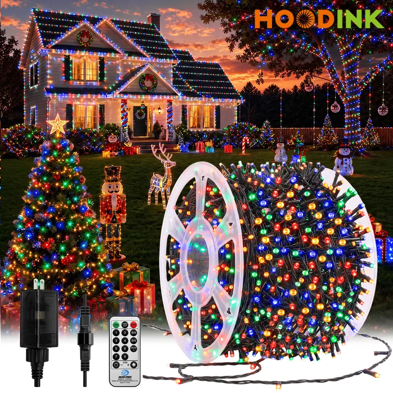 ✨ Connectable 100 LED String Lights — 33 ft, 8 Modes - image 1