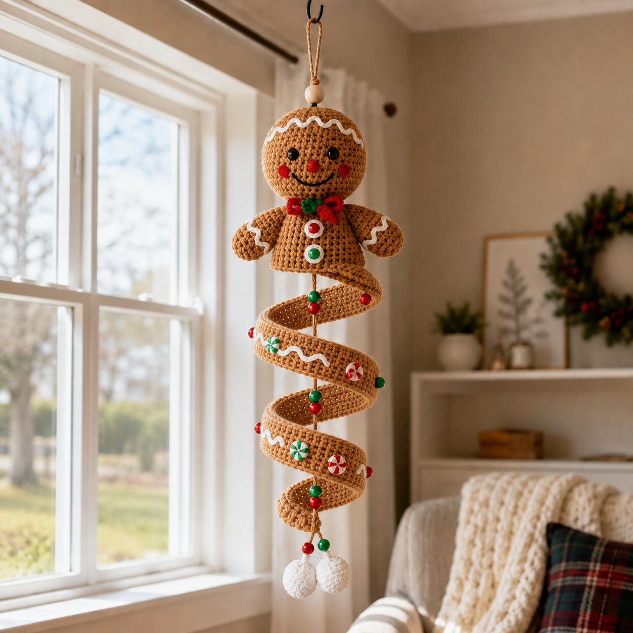 DIY Spiral Crochet Christmas Ornament Kit - image 13
