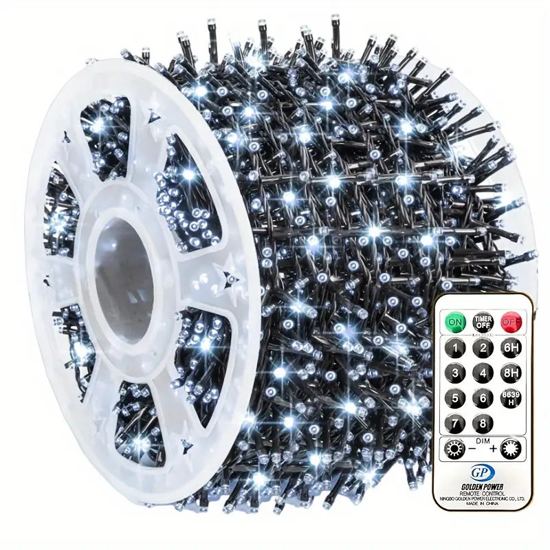 ✨ Connectable 100 LED String Lights — 33 ft, 8 Modes - image 6