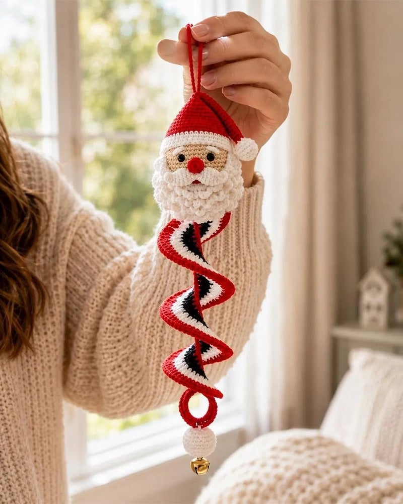 DIY Spiral Crochet Christmas Ornament Kit - image 8