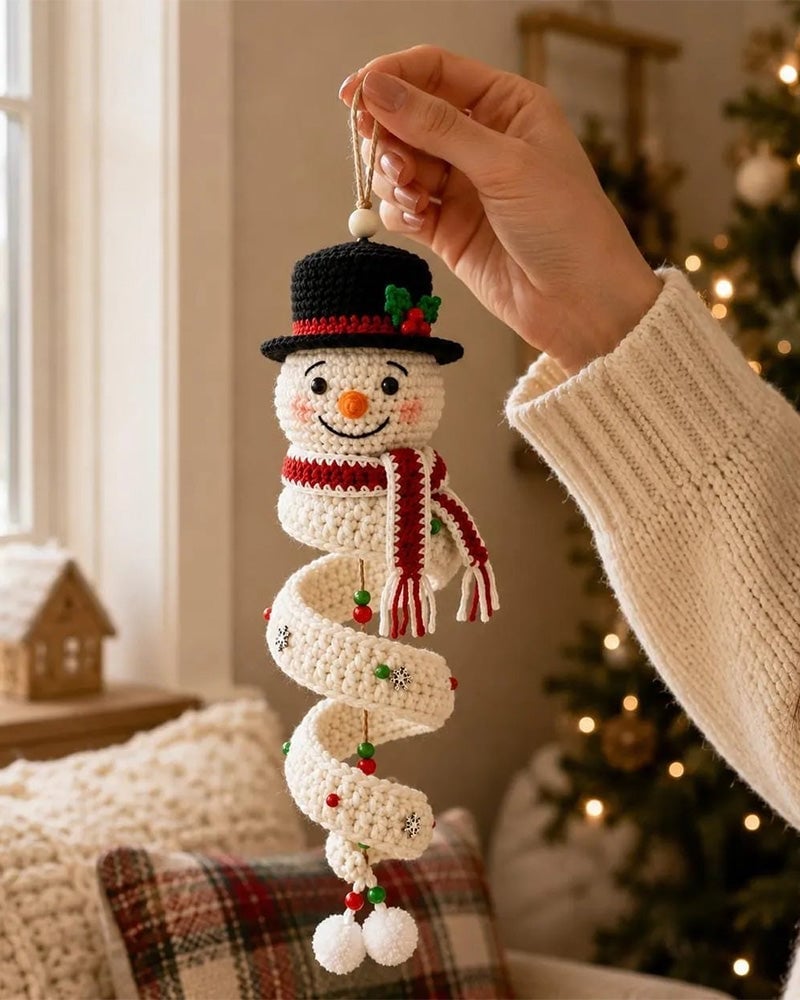 DIY Spiral Crochet Christmas Ornament Kit - image 7