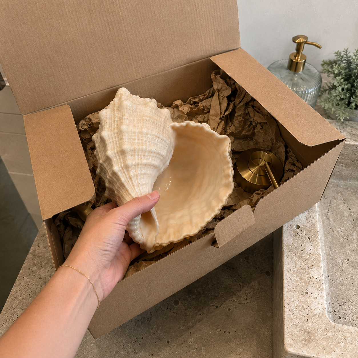🐚Coastal Seashell Wall-Mount Faucet - image 10