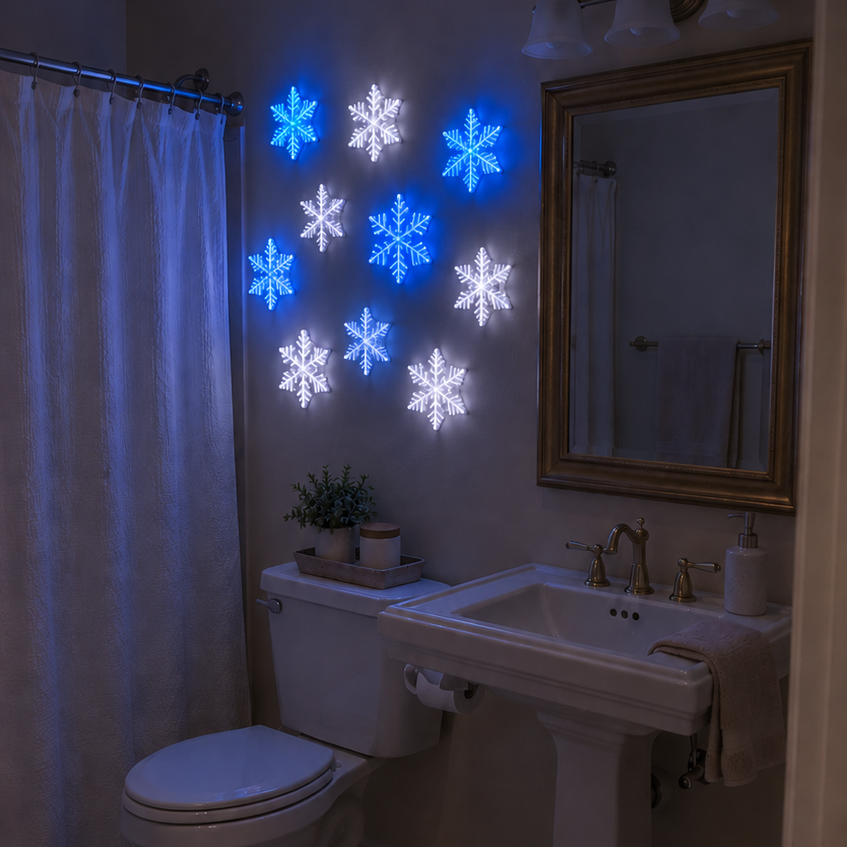 ❄️ LightFlake™ LED Snowflake Wall Set - image 3
