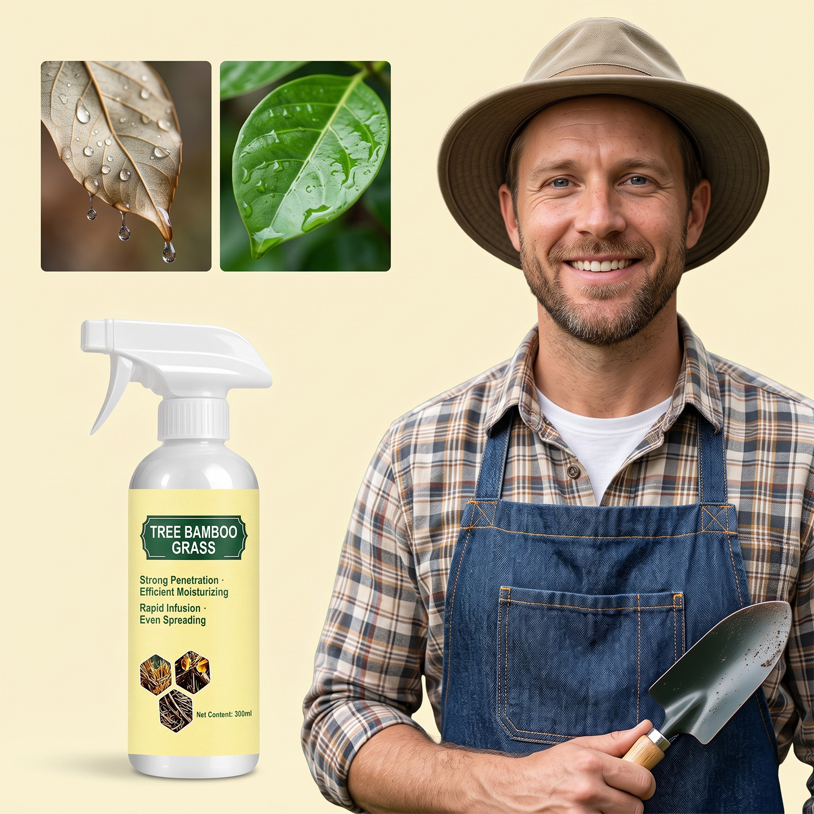Tree, Bamboo & Grass Spray Adjuvant – Wetting and Spreading Agent for Plant Treatments
