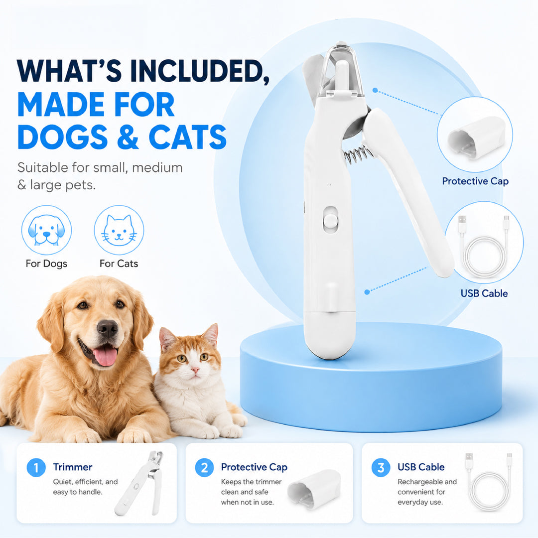 2-in-1 Nail Clipper & Grinder for Dogs & Cats🐶🐱