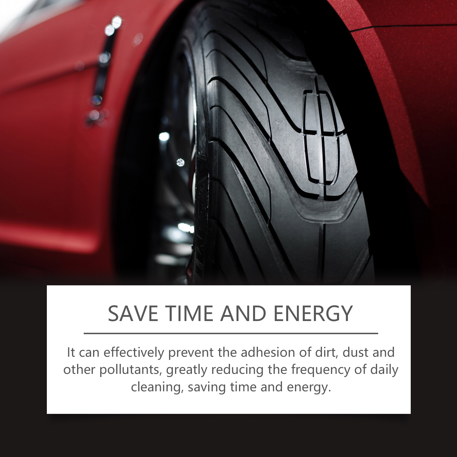 RAYHONG Tyre Nourishing Cream – Tire Shine & Protection Restorer for Cars