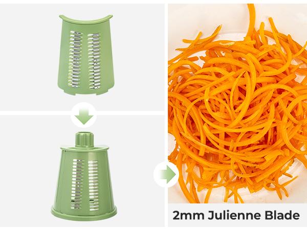 Fine julienne blade