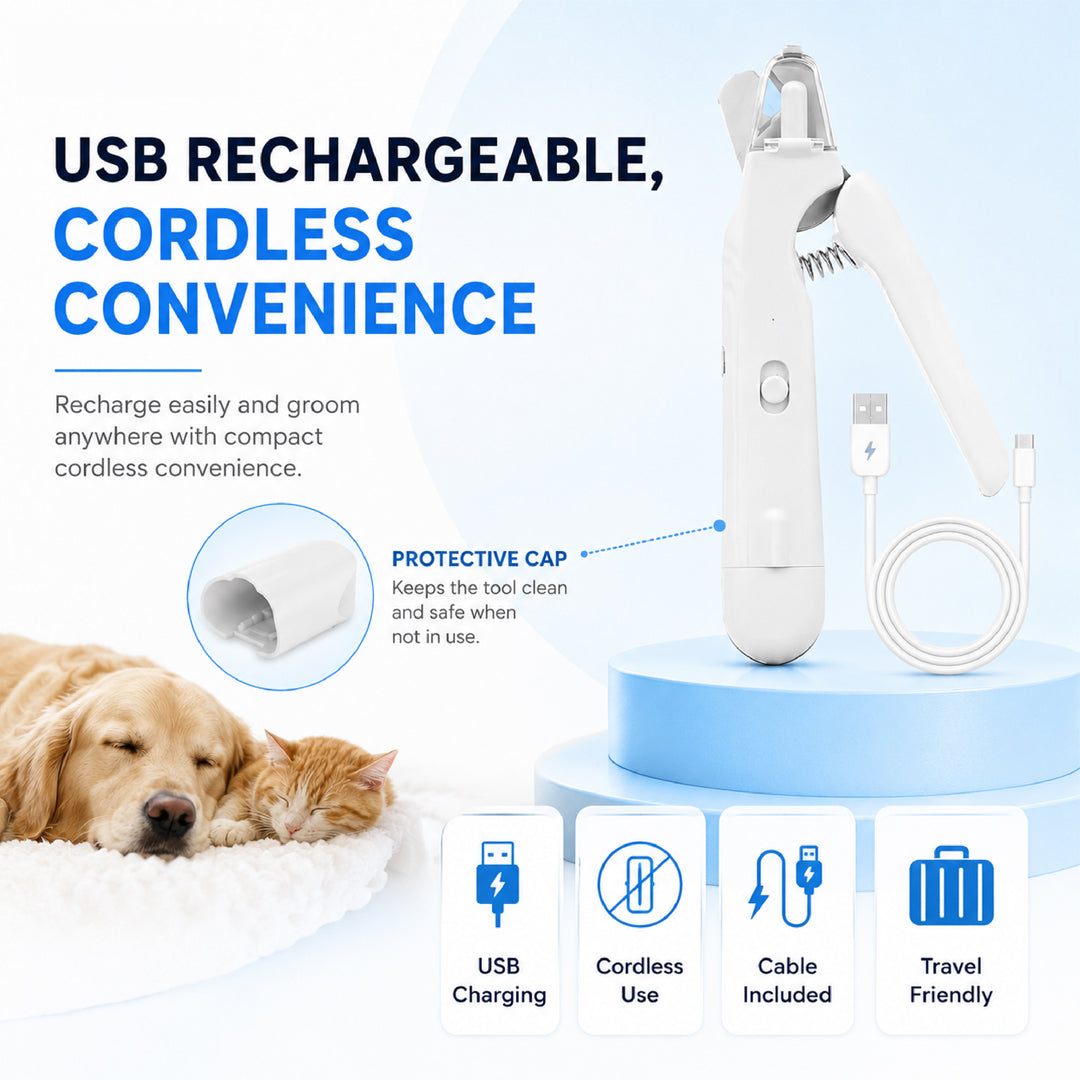 2-in-1 Nail Clipper & Grinder for Dogs & Cats🐶🐱