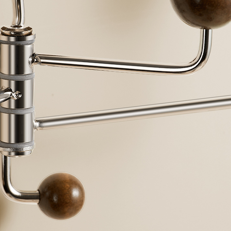 No-Drill Rotating Suction Hook Organizer