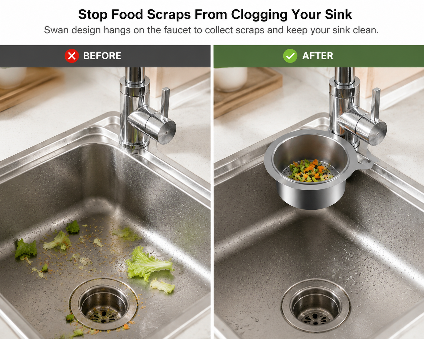 Sink Food Scrap Problem