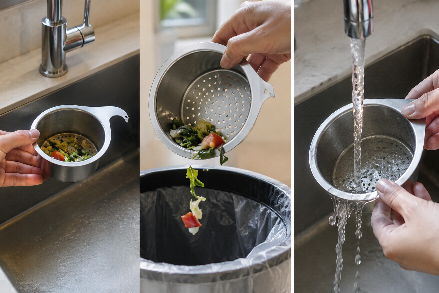Easy Cleaning Sink Basket