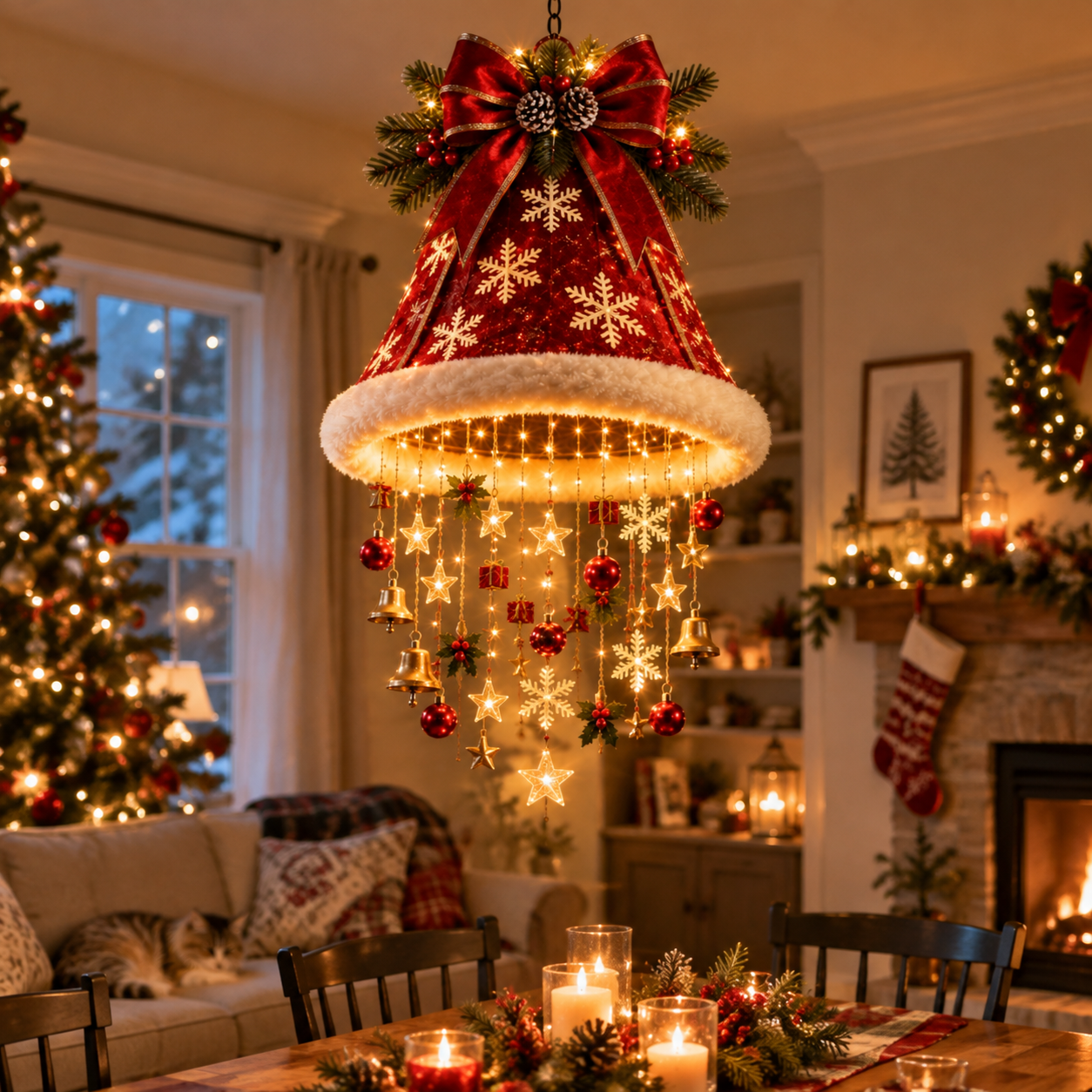 Christmas Chandelier Hero Image
