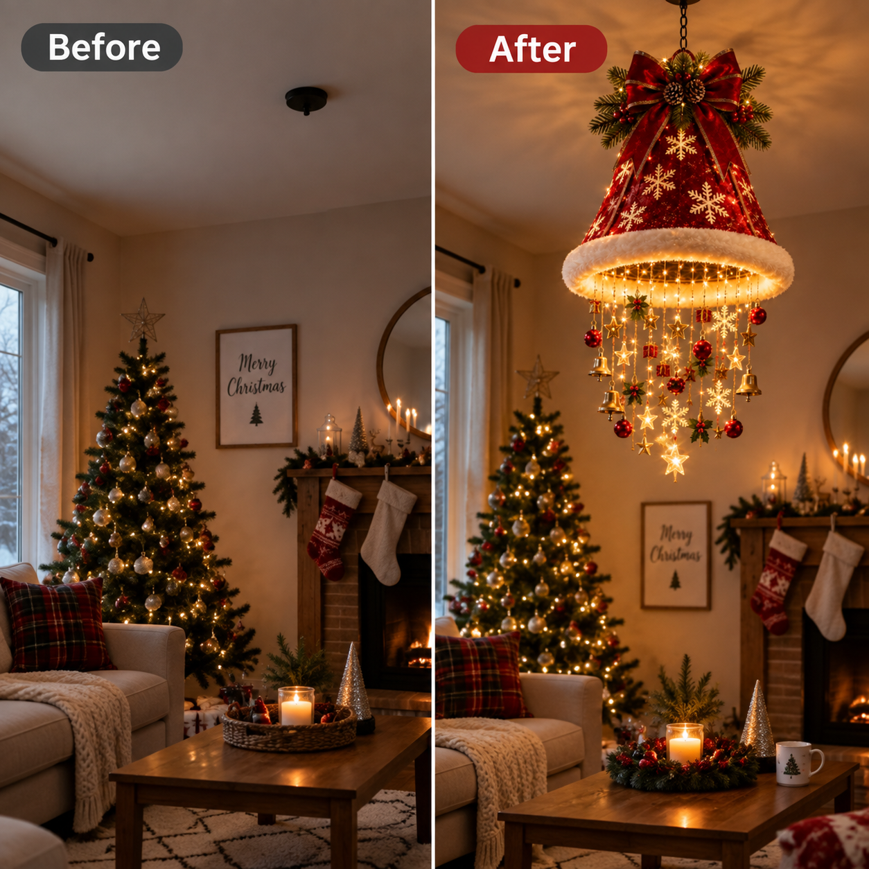 Christmas Decoration Before Image
