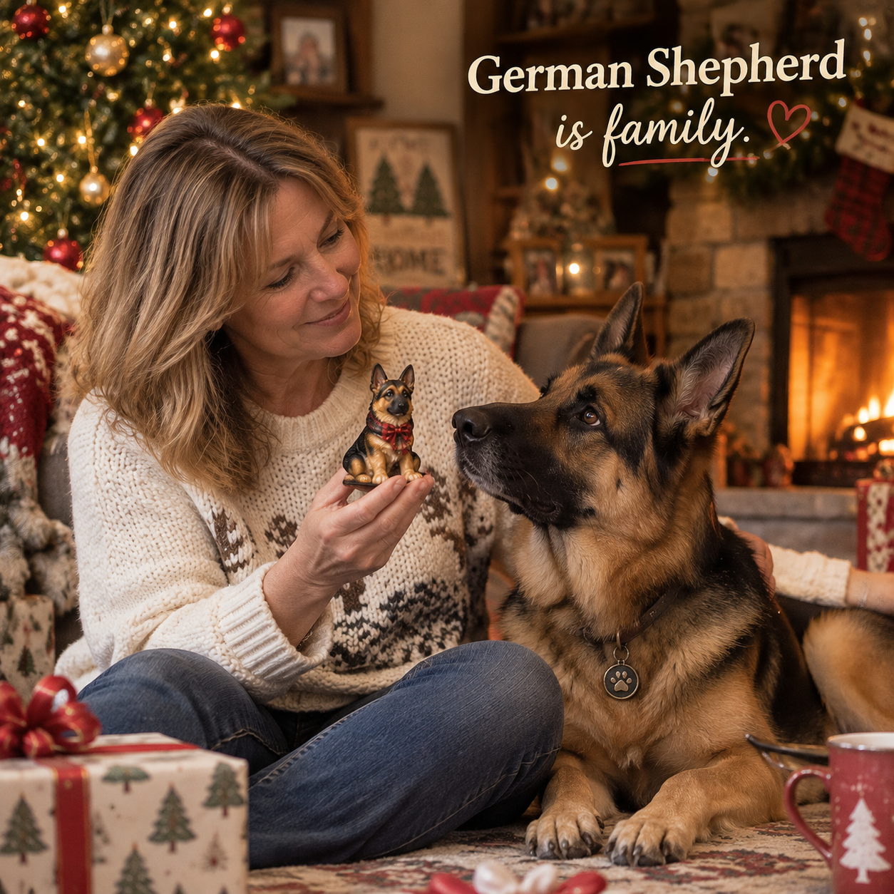 German Shepherd Christmas Gift