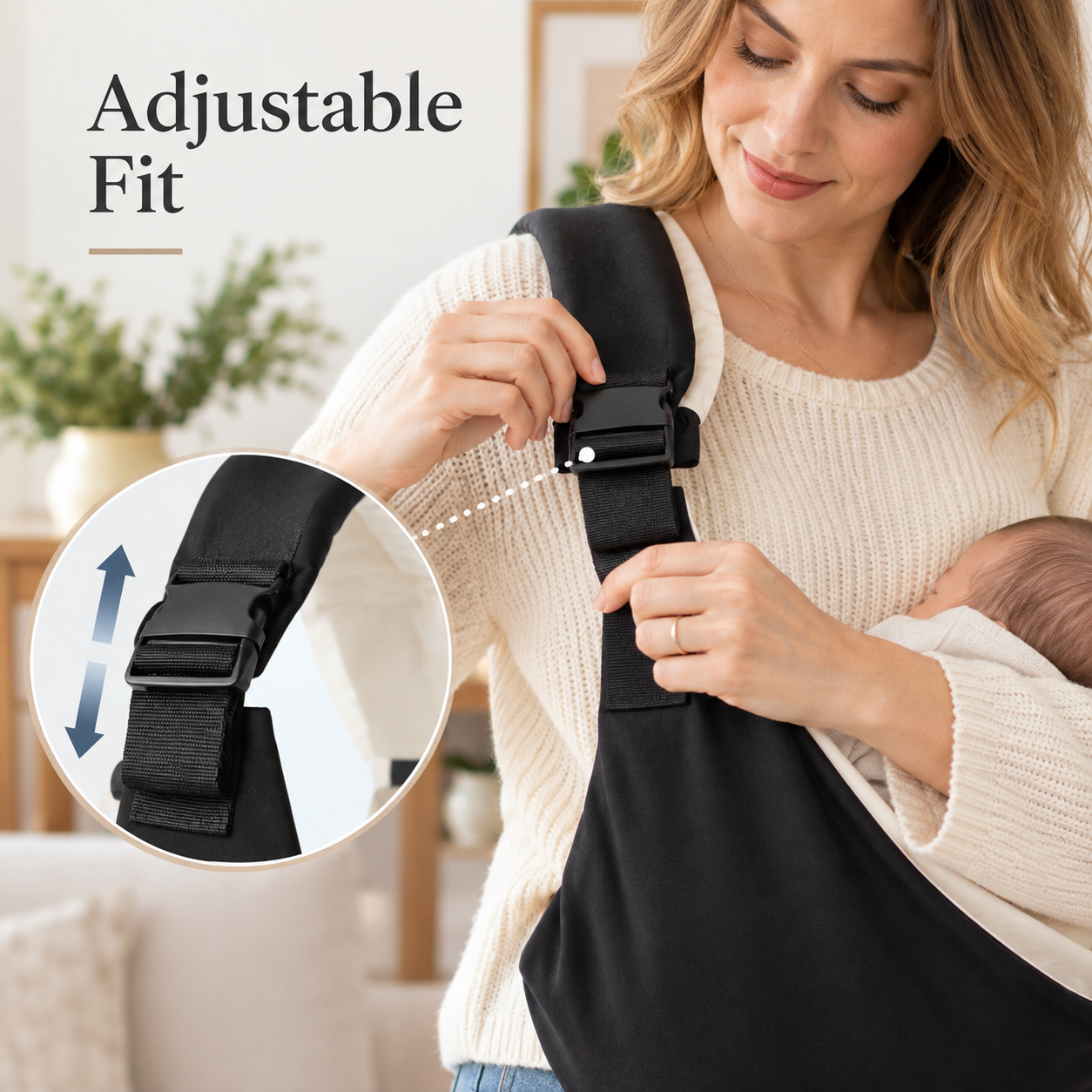 Adjustable Toddler Sling Carrier Strap