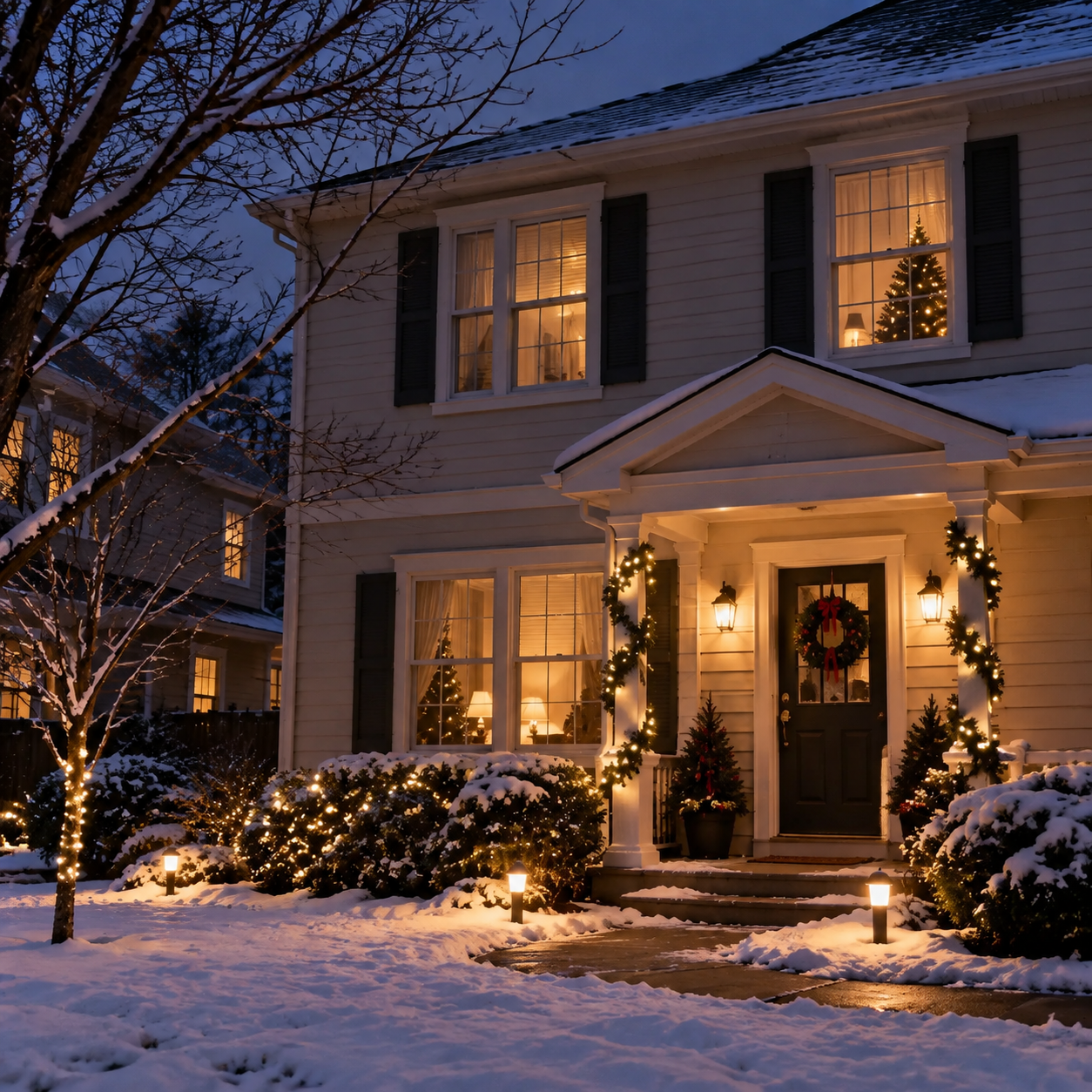 Traditional Christmas Outdoor Decoration