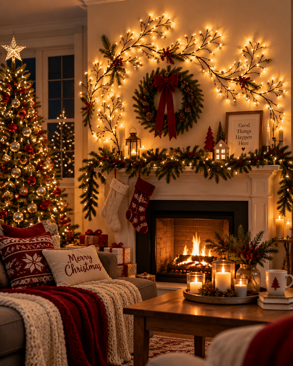 Flexible Willow Vine LED Christmas Light