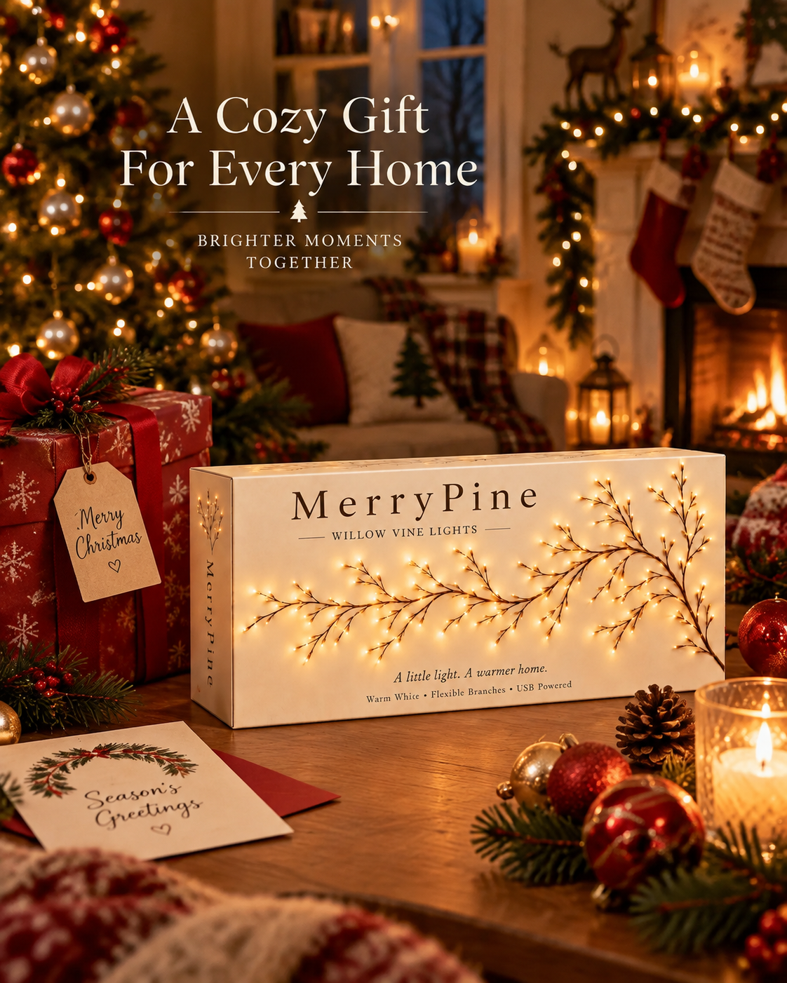 Christmas Willow Vine Gift
