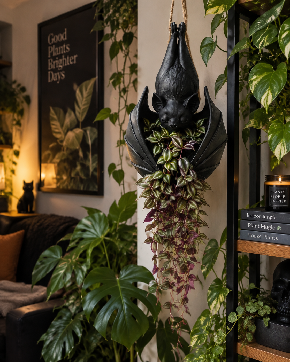 Halloween plant bedroom