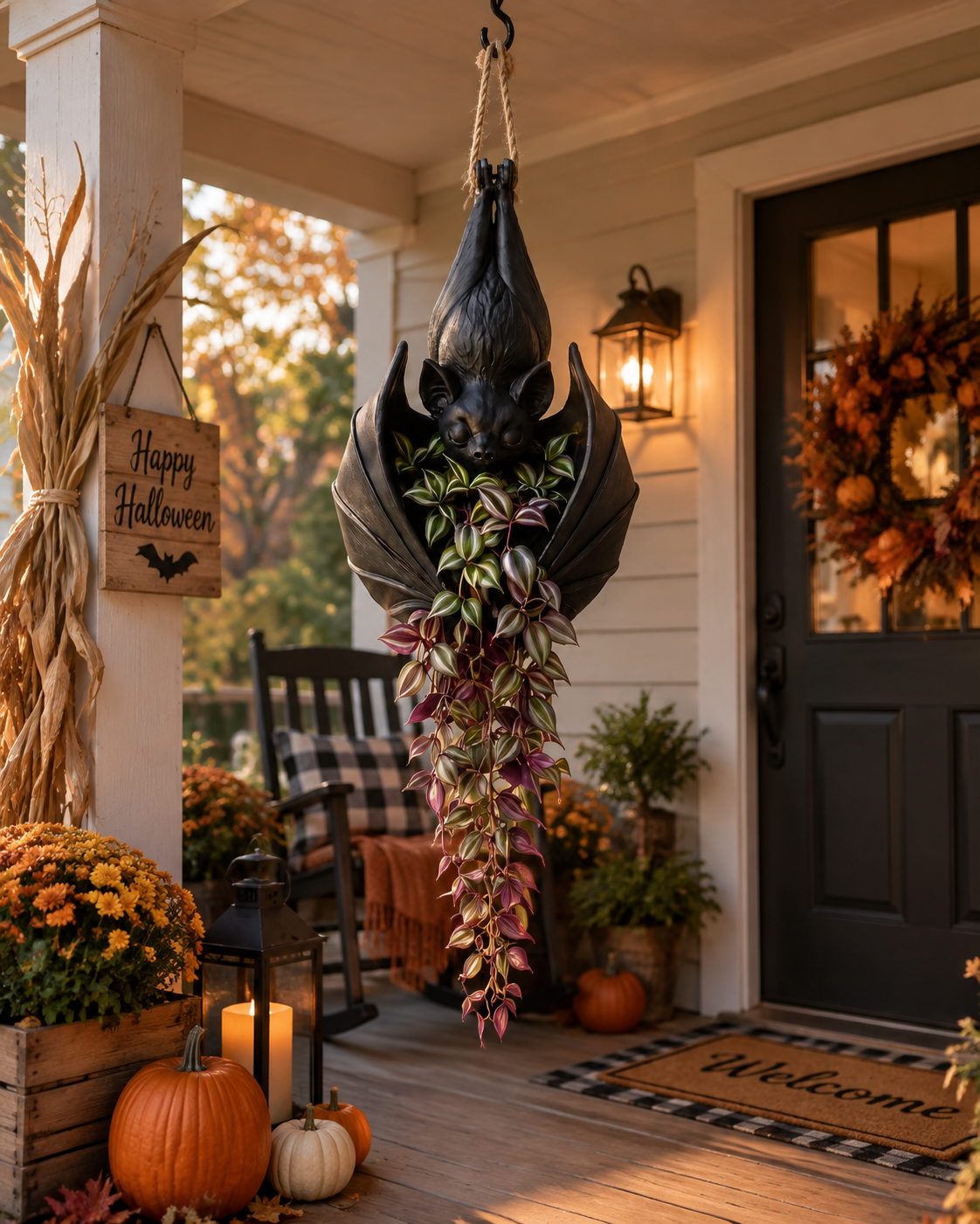 Porch bat planter