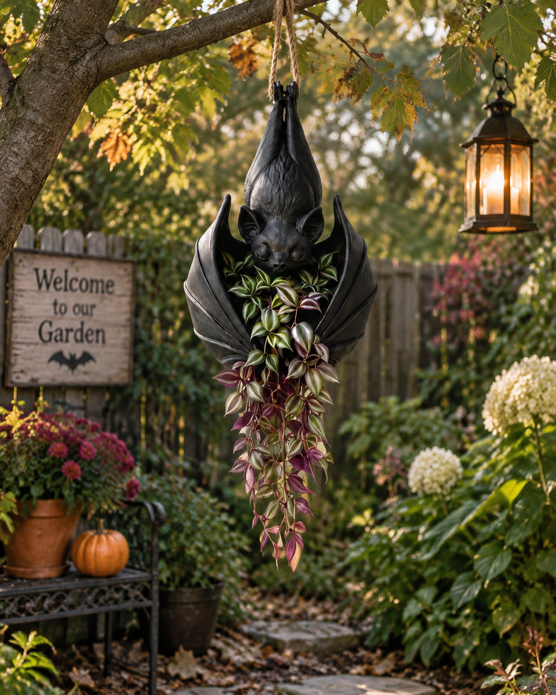 Garden hanging planter