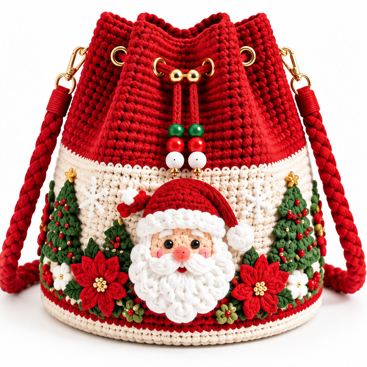 Crochet texture detail