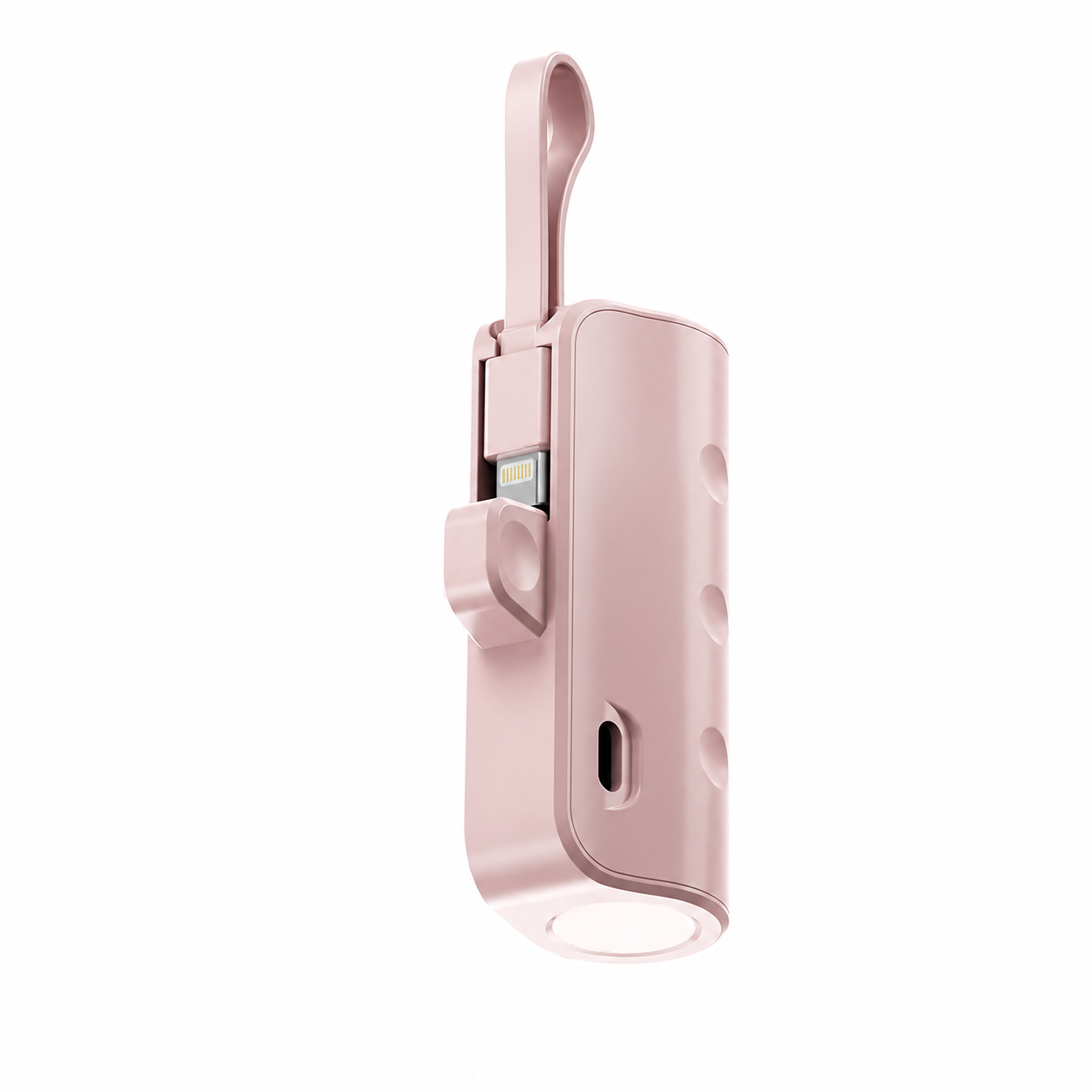 Mini Capsule Power Bank – Compact Portable Charger with USB-C Fast Charging