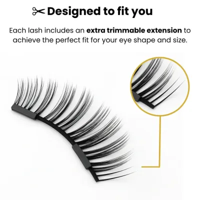 Magnetic Lash Detail