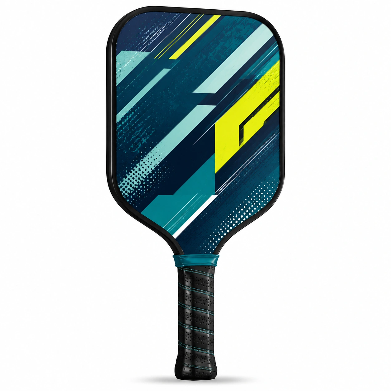 Paletka do pickleball zielono-niebieska 230g-DECORLIXA