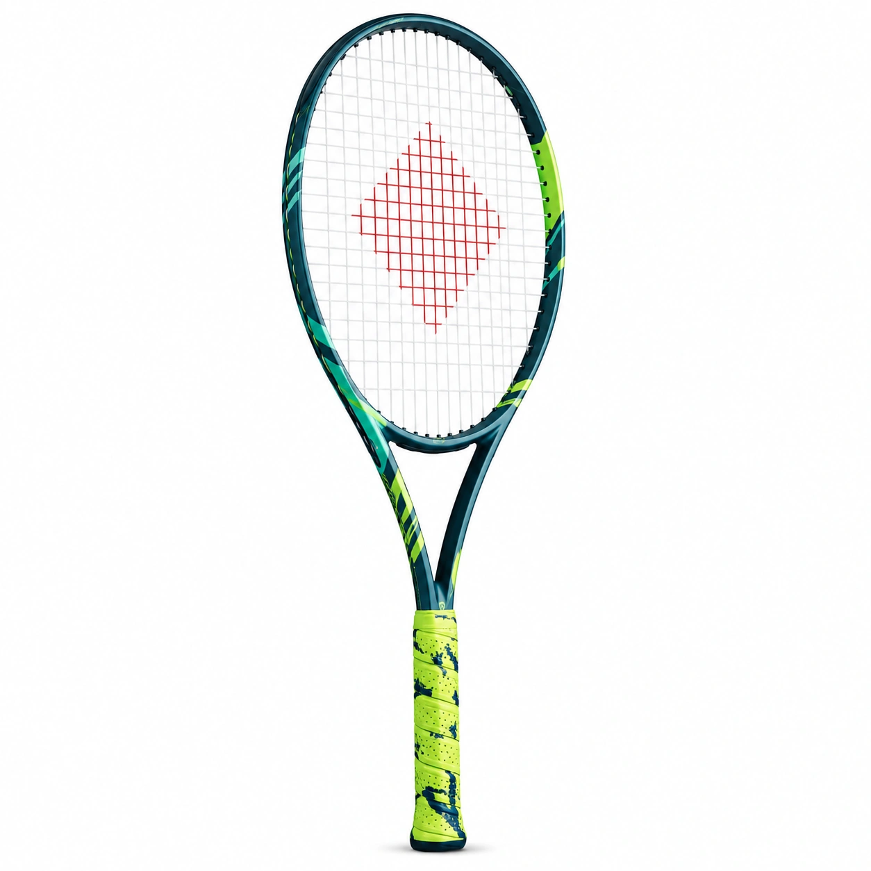 Rakieta tenisowa 68 cm Zielono-Niebieska-LIMVORIAN