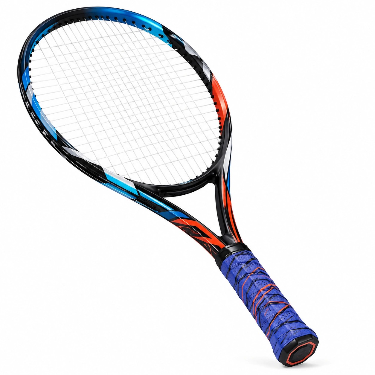 Rakieta tenisowa 68,5 cm niebiesko-czerwona-LIMVORIAN