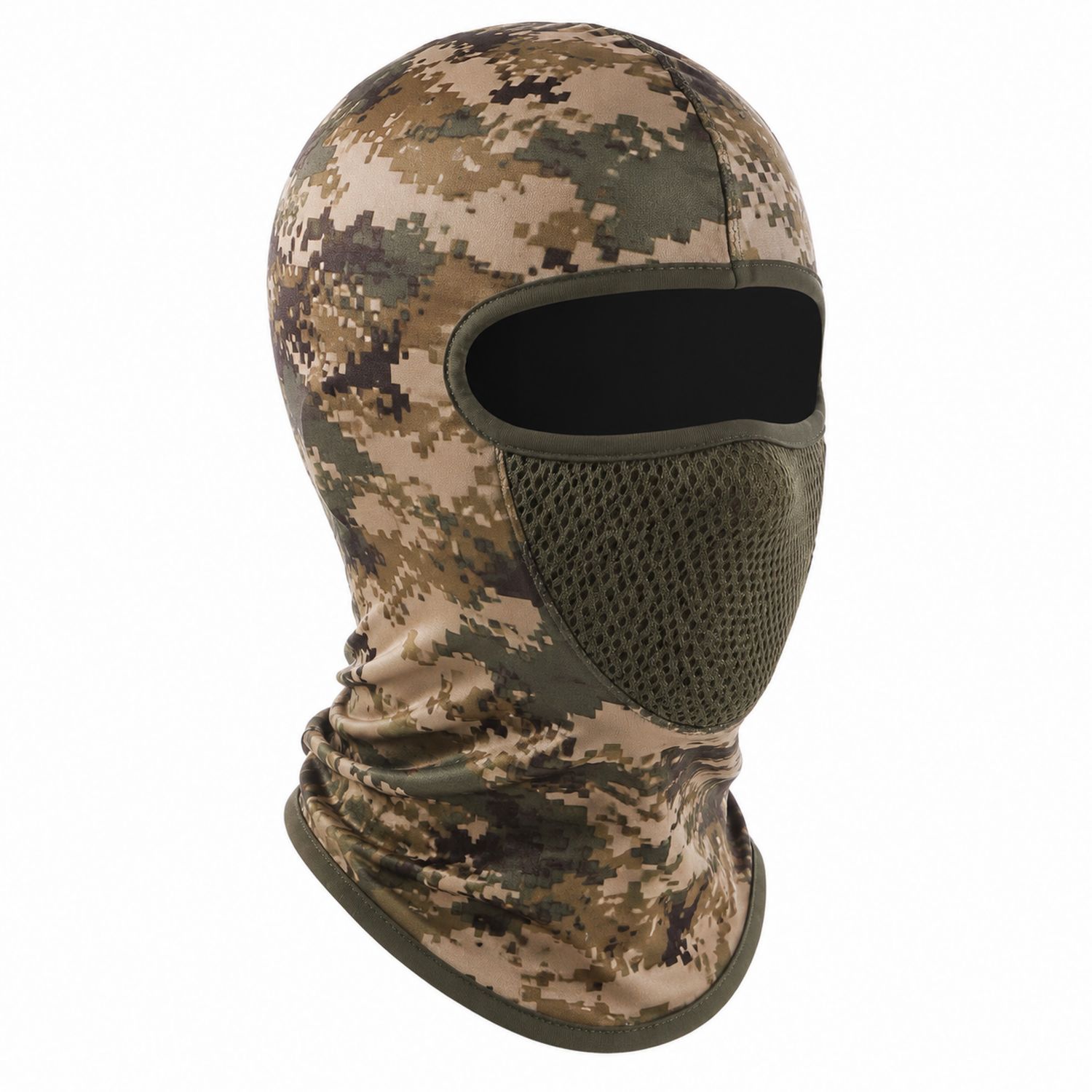 Balaclava Integrale Mimetica Unisex Traspirante