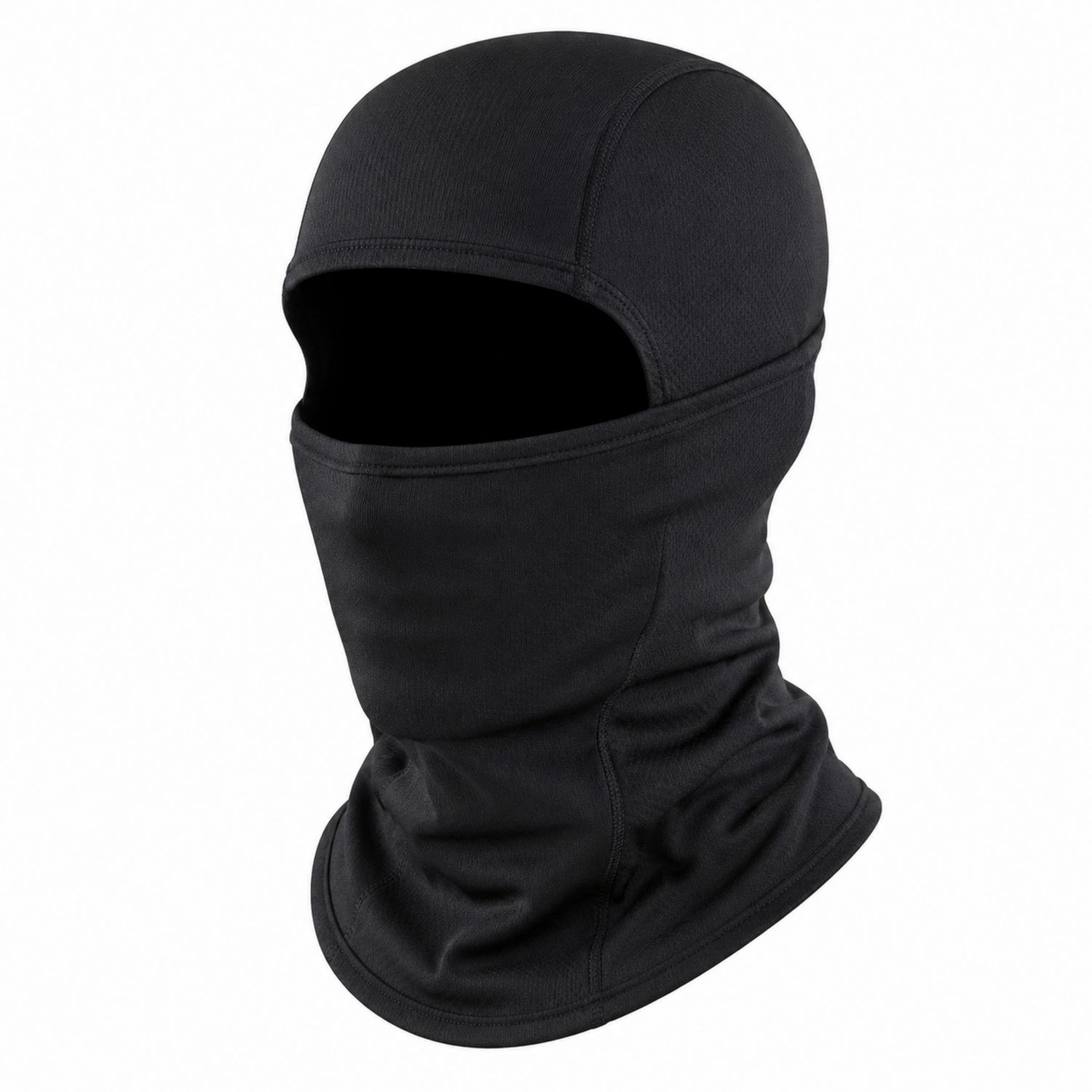 Balaclava Sottocasco Traspirante per Sport Nero