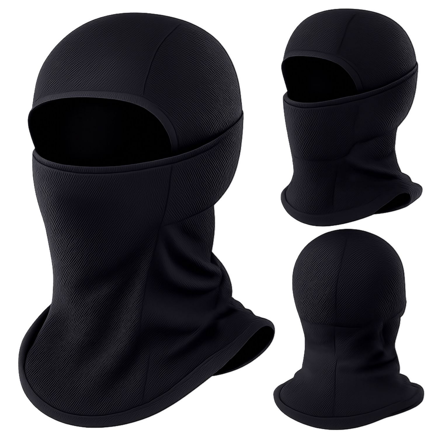 Passamontagna Termico per Attività Outdoor - Nero