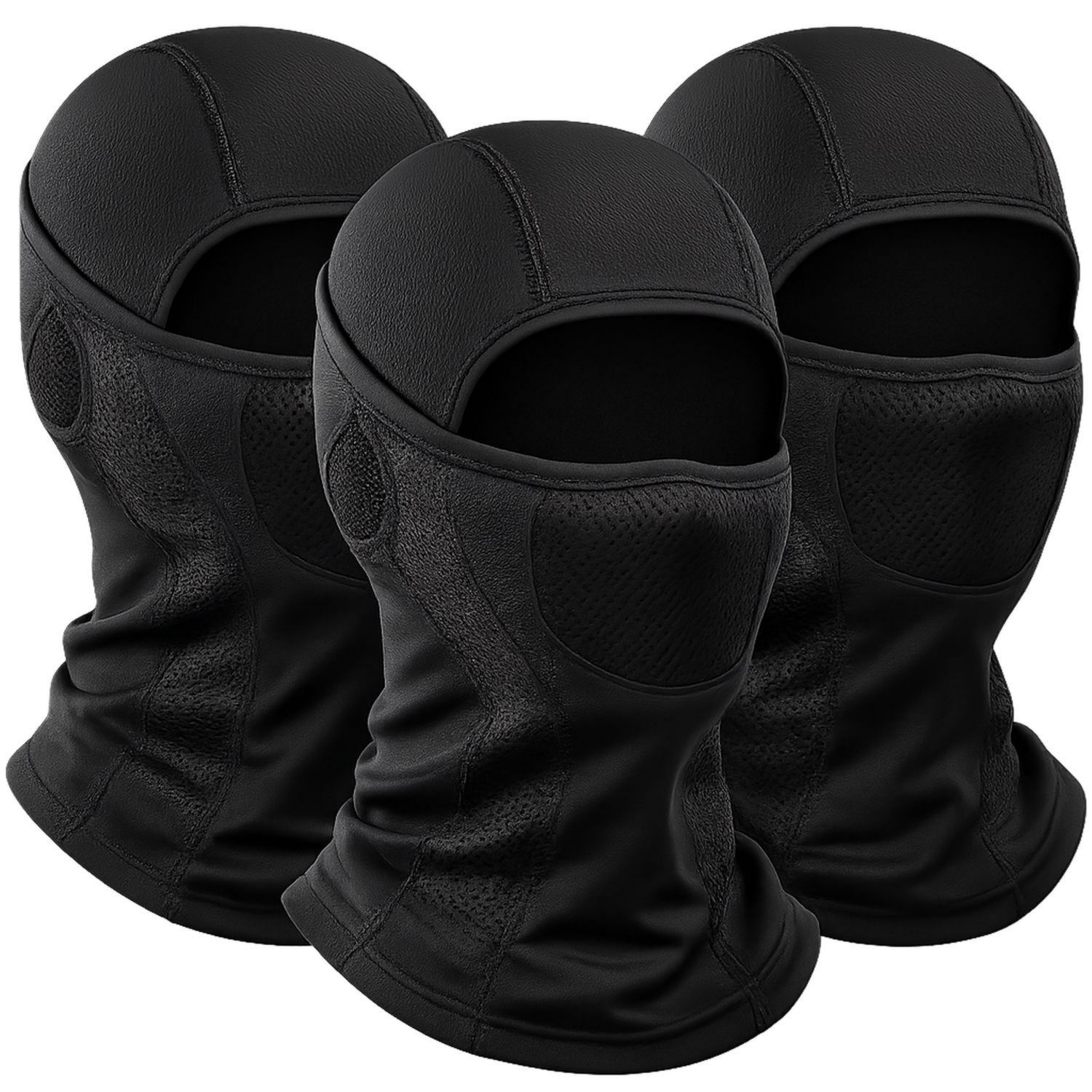 Passamontagna Termico Traspirante per Outdoor Nero