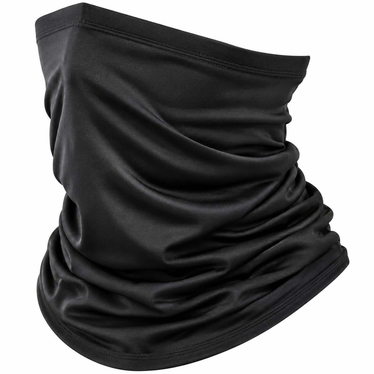 Sciarpa Tubolare Multifunzionale Elastico Nero