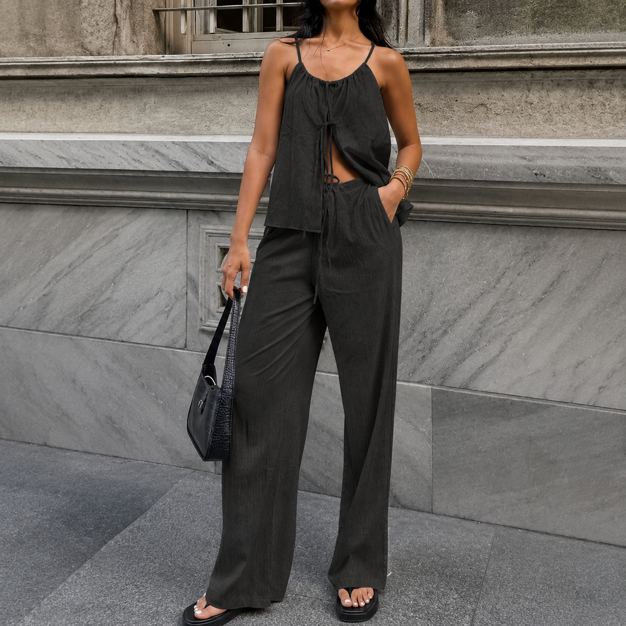 Washed Black model image