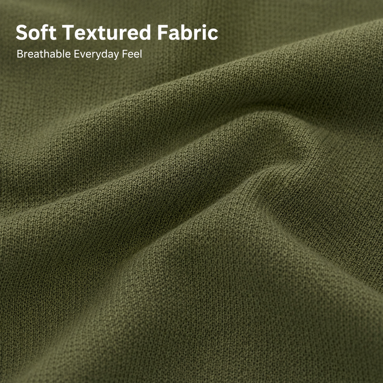 Soft textured knit-like fabric close up