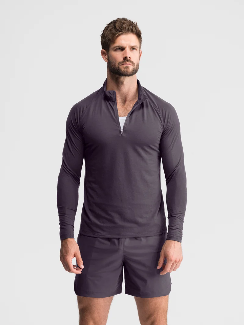 Performance Airknit Fitted Quarter Zip