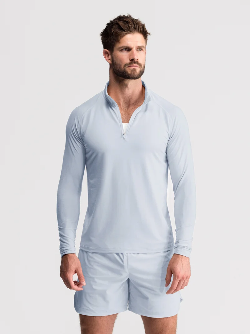Performance Airknit Fitted Quarter Zip