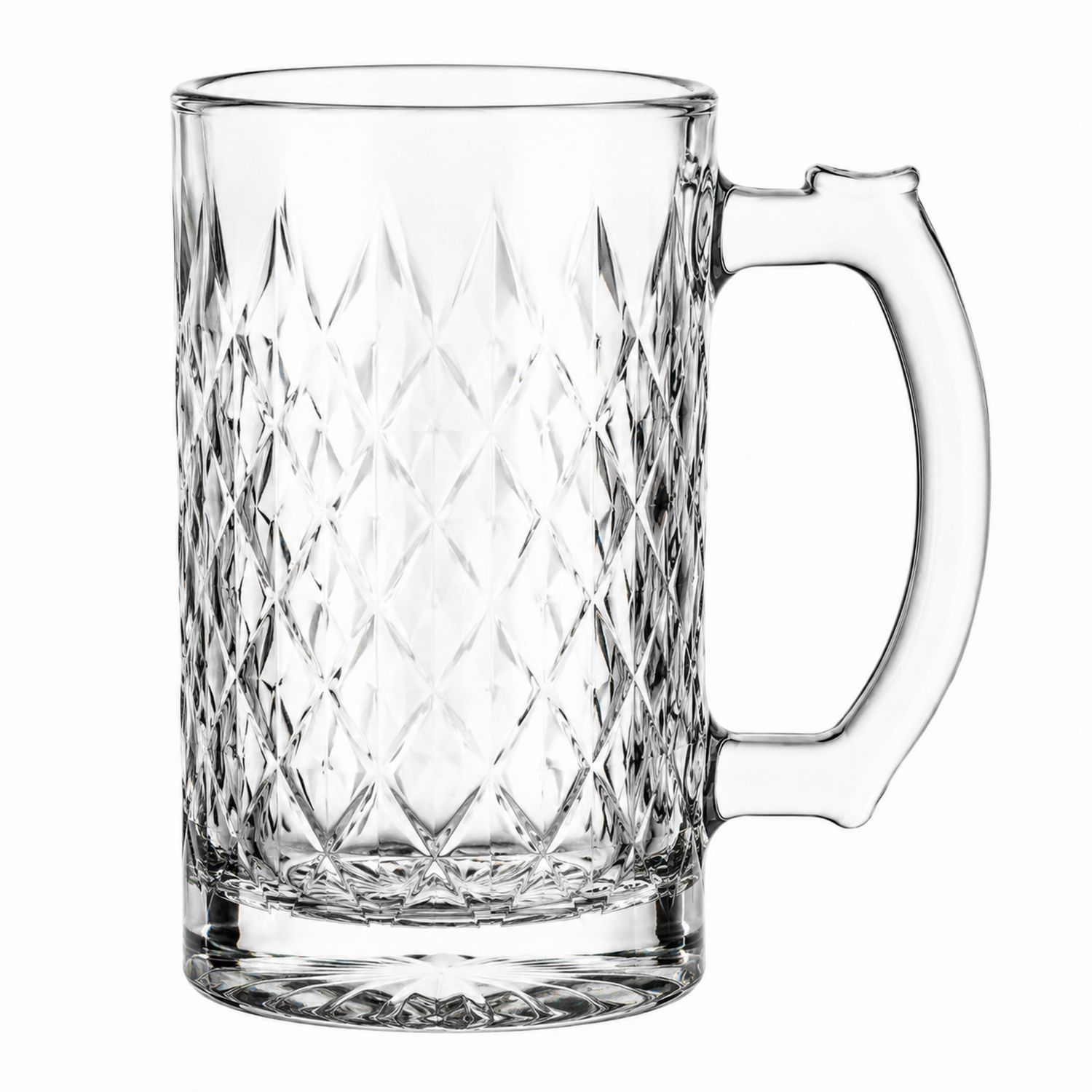 Jarra de Cristal Transparente con Relieve 500 ml-Urbanvirel