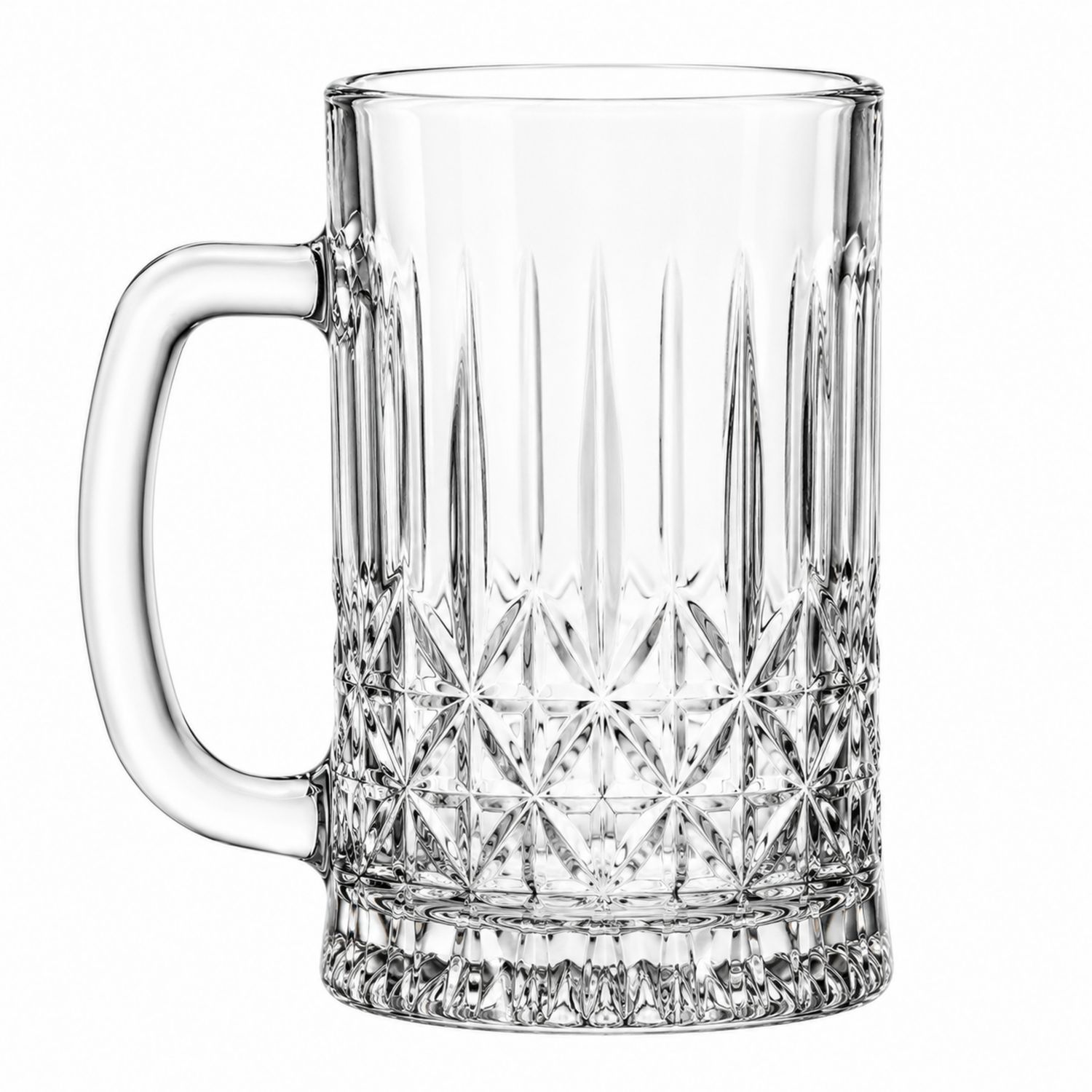 Jarra de Cerveza Transparente 500ml con Relieve-Urbanvirel