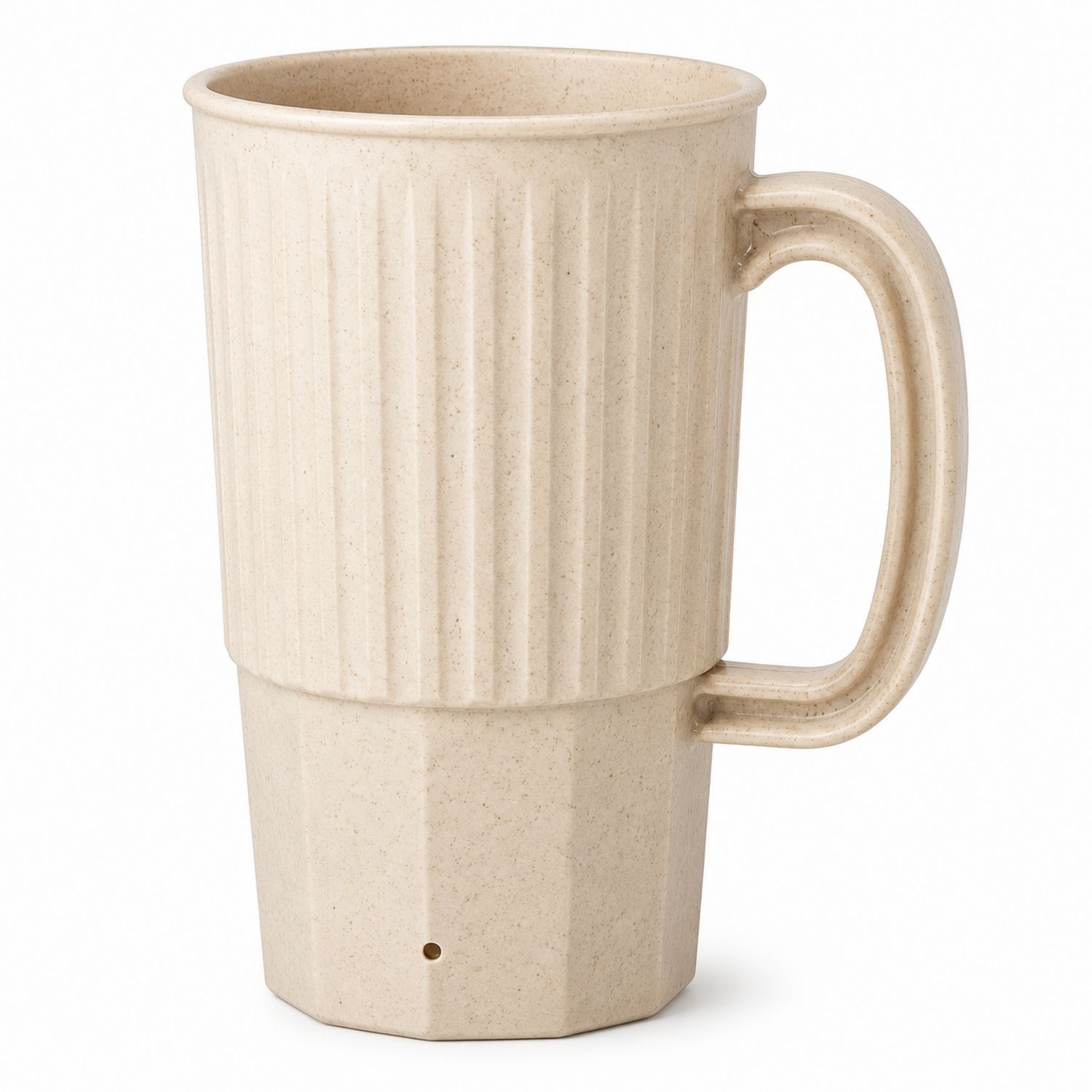 Taza grande beige 450ml con asa-Urbanvirel
