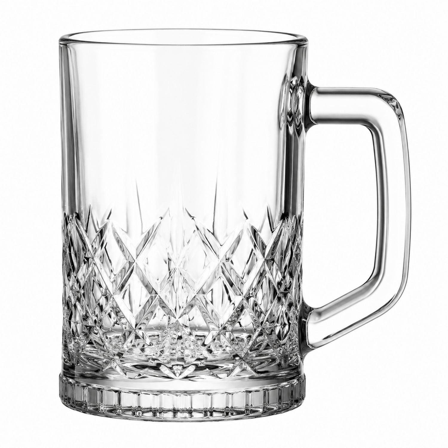 Jarra de Vidrio con Mango 500ml Transparente-Urbanvirel