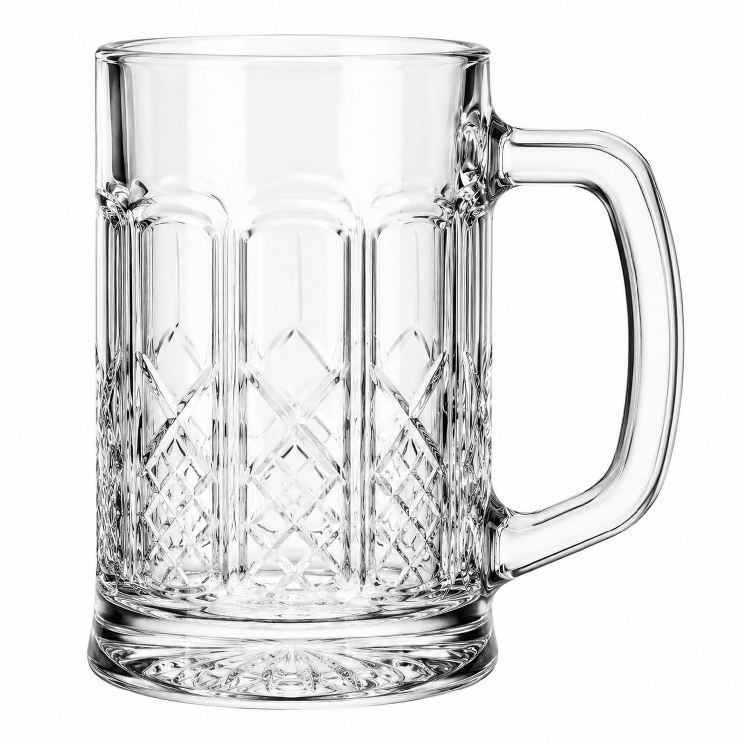Jarra de Cristal Transparente con Asa 500ml-Urbanvirel